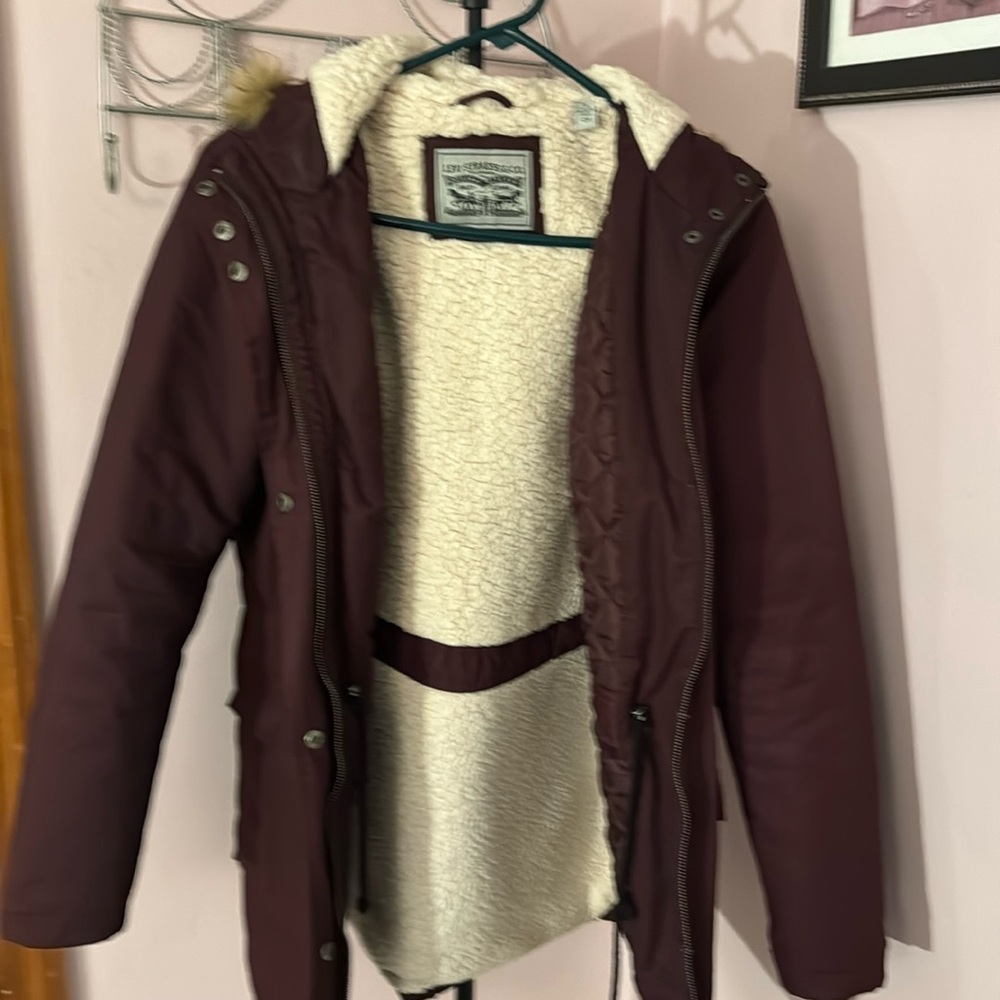 Levi's Burgundy Ski & Snow Jacket